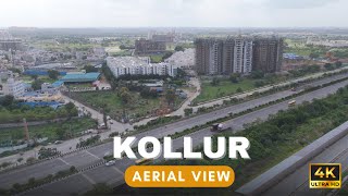 Kollur Aerial View || Kollur Real Estate || Anvita Ivana Phase 2 || Preston Villas || Kollur Flats