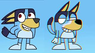 endless clickbait spooky bluey mod x Vs bluey