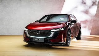 New 2026 Mazda 6e- Beautiful Electric Sedan