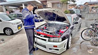 TRANSFORMAMOS O COFRE DO MEU SKYLINE R34