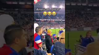American „Ultras“ vs. German Ultras Dynamo Dresden.