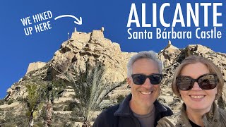 Alicante - A hike up to Santa Bárbara Castle