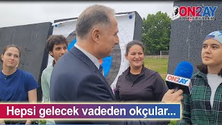 Milli okçular, zor şartlarda çalışıyorlar