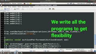 java program to obtain binary, octal and hexadecimal number from decimal input in java