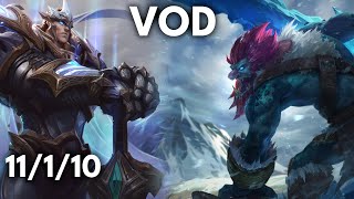 Garen vs Trundle - high elo SoloQ patch 14.4 - Erislash VODs