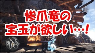 【ＭＨＷ】体術の護石2の素材「惨爪竜の宝玉」を取りに行く【モンハンワールド】