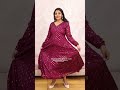 yeame party wear anarkali