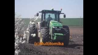 John Deere 8335r + Busa FKM-7.9   Magágykészítés 2013!