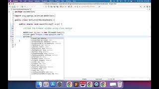 Browser close() method | Selenium Java