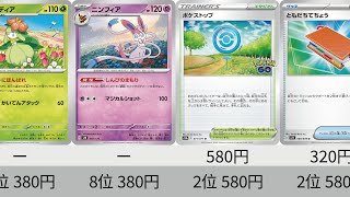 【ポケカ】ペパーめちゃくちゃ高騰！！高額ノーマル販売価格ランキング 24年12月【Pokemon TCG】Non-rare high-priced card ranking.