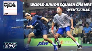 Tarek v Asal - WSF World Junior Squash Champs 2018 Men's Final