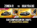 ASPHALT 9 - PAGANI ZONDA R vs PAGANI HUAYRA BC - CAR COMPARISON (ft. FURY DarkHyper & AD1D82)