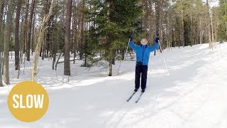 Vlog: Skiing in Luleå · Slow Swedish with Subtitles