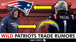 TRADE For Justin Fields? Patriots Trade Rumors + Bill Belichick To The Chargers?