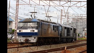 「ななつ星」専用機 DF200 7001甲種輸送