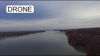 DUNAFÖLDVÁR PANORÁMA NAPFELKELTE 2018 12 08 DRONE