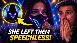 She Hid Behind a Mask on TV Show – Judges Emotional | Voice Left Them Speechless
