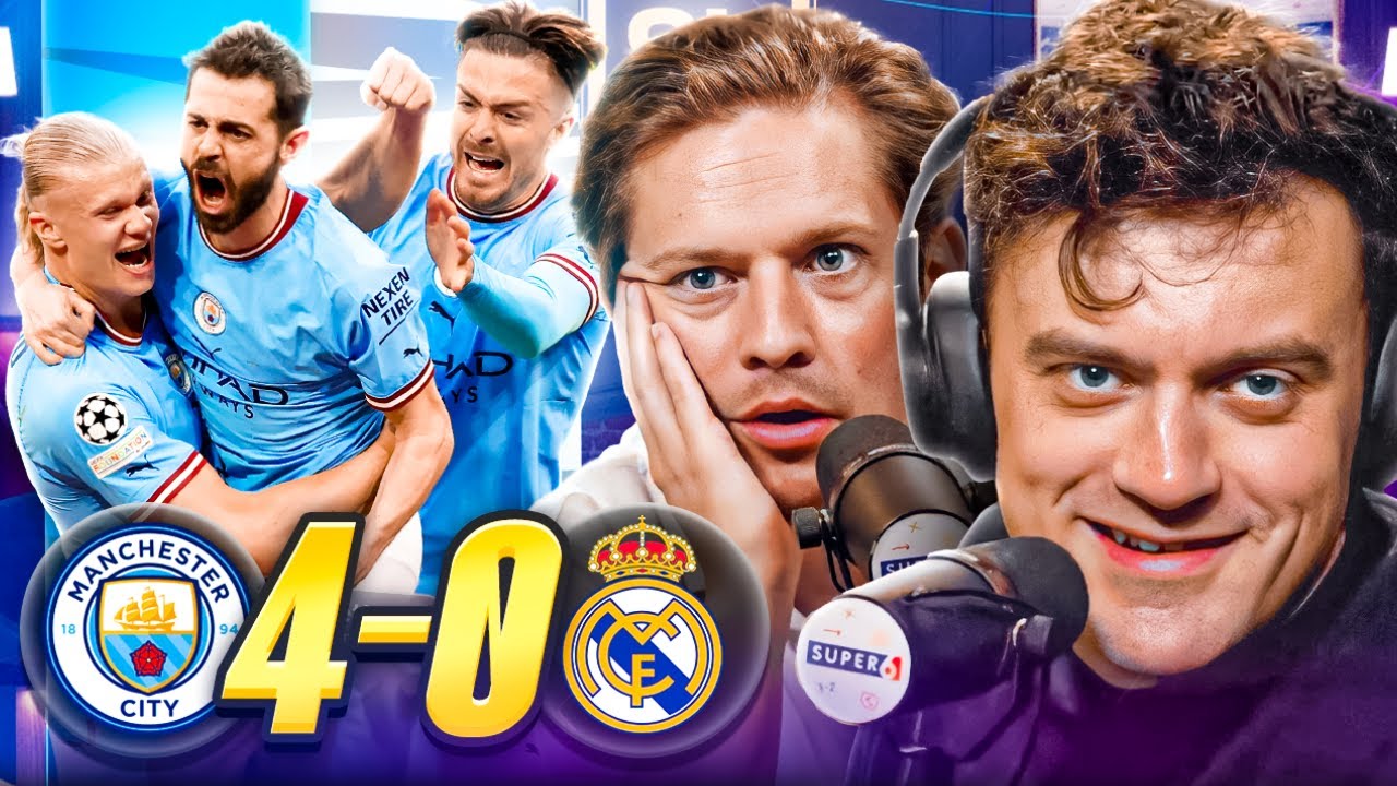 Man City HUMILIATE Real Madrid! | Man City 4-0 Real Madrid - YouTube