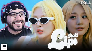 LOVELY COLLAB! | First Reaction to BOL4(볼빨간사춘기) - 'Lips (Feat. GISELLE(지젤) of aespa)' MV