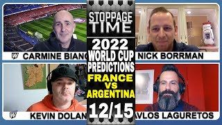 ⚽ 2022 World Cup Final Picks, Predictions and Odds | France vs Argentina Preview | Stoppage Time