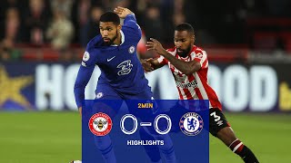 Brentford 0-0 Chelsea | Premier League Highlights