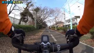 2014初冬の多摩湖自転車道（関前→多摩湖）×1.8倍速