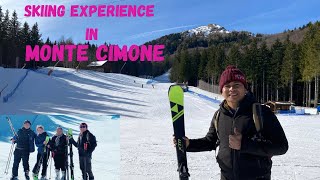 Skiing for the first time ! | SCIARE A MONTE CIMONE | Lago della Ninfa | Sestola | Modena | Italy