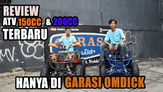 REVIEW PERBEDAAN ATV 150CC DAN 200CC HANYA DI GARASI OMDICK