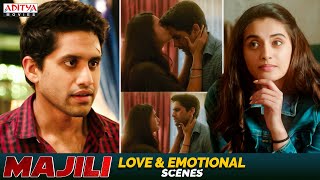 Majili Hindi Dubbed Movie Love & Emotional Scenes | Naga Chaitanya, Samantha | Aditya Movies