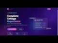 Modern College Website Design Using HTML CSS JavaScript | Fully Responsive College Website Project