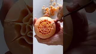 Art soap carving |ソープカービング彫り方| Thailand artist #soapcarving #thaicarving #shorts