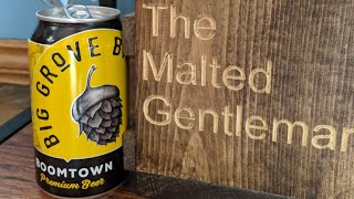 Big Grove Brewery Boomtown Golden Ale Review