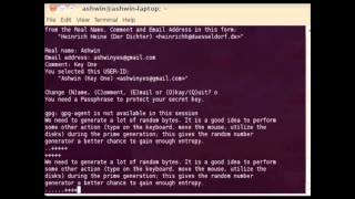 GnuPG Part One