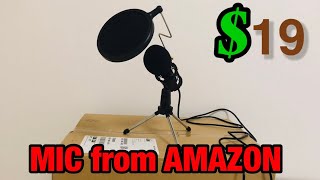 UNBOXING $19 MIC FOR LIVE STREAMING // AMAZON