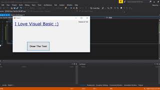 Draw Text Using Visual Basic.NET