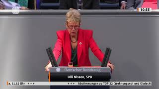 Rede Ulli Nissen, MdB im Deutschen Bundestag am 20.12.2019 - Wohnungsnot bekämpfen