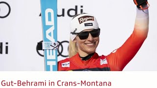 Ski Alpin Women's shortened Downhill Crans-Montana Highlights 2024