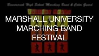 Beavercreek High School Marching Band & Color Guard -- Marshall University Marching Band Festival