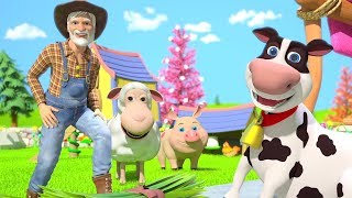 Old MacDonald Had a Farm | Nursery Rhymes & Kids Songs | Kindergarten Cartoons by Little Treehouse