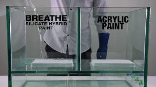 Breathability Test - Breathe Silicate Hybrid Paint