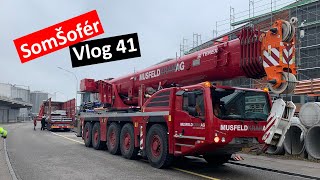 SomŠofér : Vykládka pod mobilným žeriavom // SK TRUCK VLOG 41