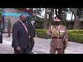 president uhuru presides over commissioning parade of officer cadets lanet arrival cts