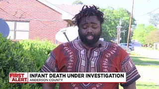 Father speaks out after infant dies in Anderson County