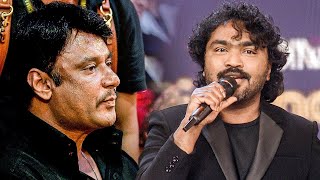 Challenging star Darshan's Roberrt Music Director Arjun Janya's amazing words after receiving award