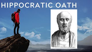 Hippocratic Oath read to you, how Doctors should practice. the oath taken before getting white coats