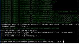 Solving Challenge #3 using SQLMap