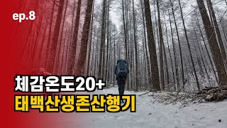 태백산생존산행기 ㅣ 태백산설경 ㅣ 태백산상고대 ㅣ 똥바람에날려