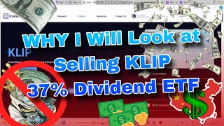 (KLIP) Kraneshares China Internet ETF 50% Monthly Dividends a Buy or Sell?!