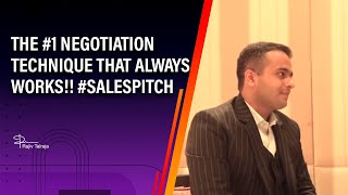 The #1 Negotiation Technique That ALWAYS Works!! #SalesPitch