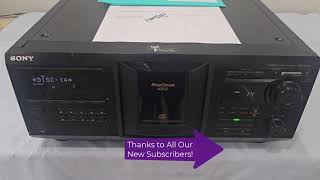 William Preshipping Video 10048167 Sony CD Player CDP-CX400